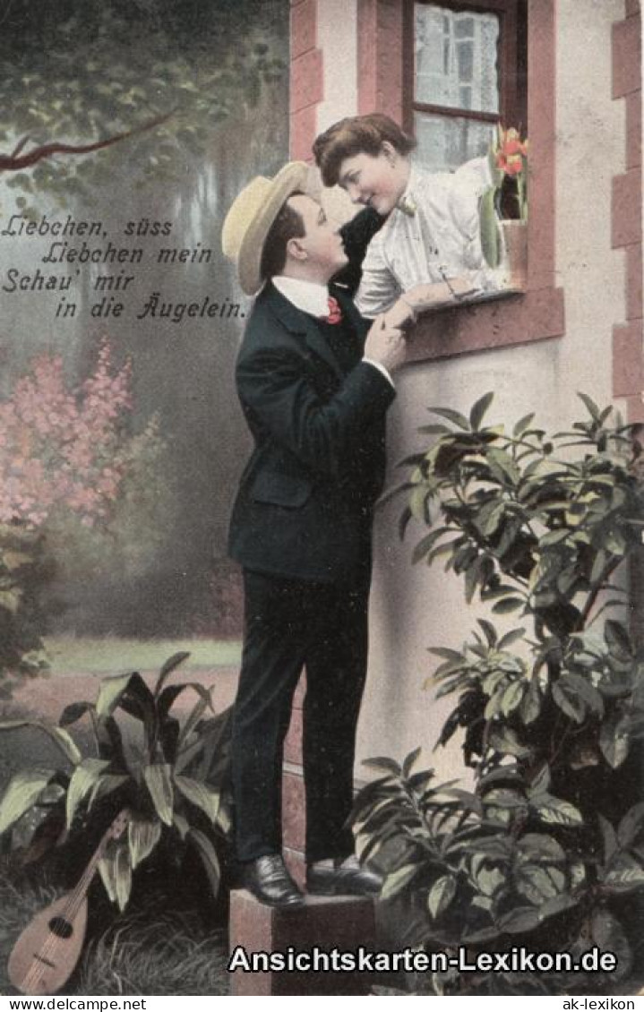  Liebchen, Süss Liebchen Mein Schau&#39; Mir In Die Äugelein 1908 - Couples