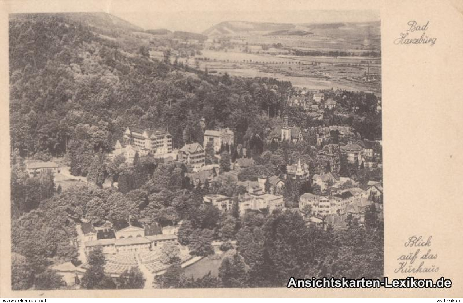 Ansichtskarte Bad Harzburg Blick Auf Das Kurhaus 1942 - Bad Harzburg