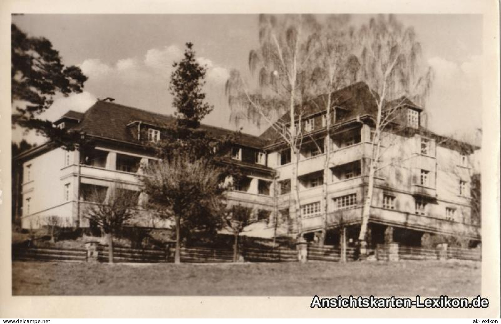 Ansichtskarte Bad Elster Kurheim Der Reichsbahn 1958 - Bad Elster