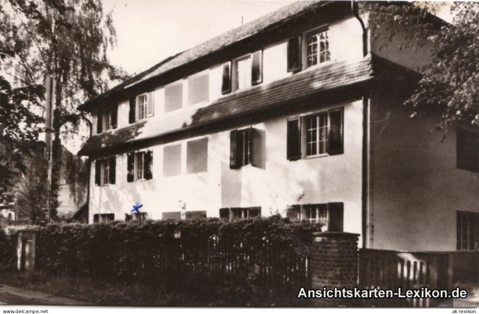 Templin FDGB-Erholungsheim &#34;Aufbau&#34; Templin U.-M., Haus II 1961 - Templin