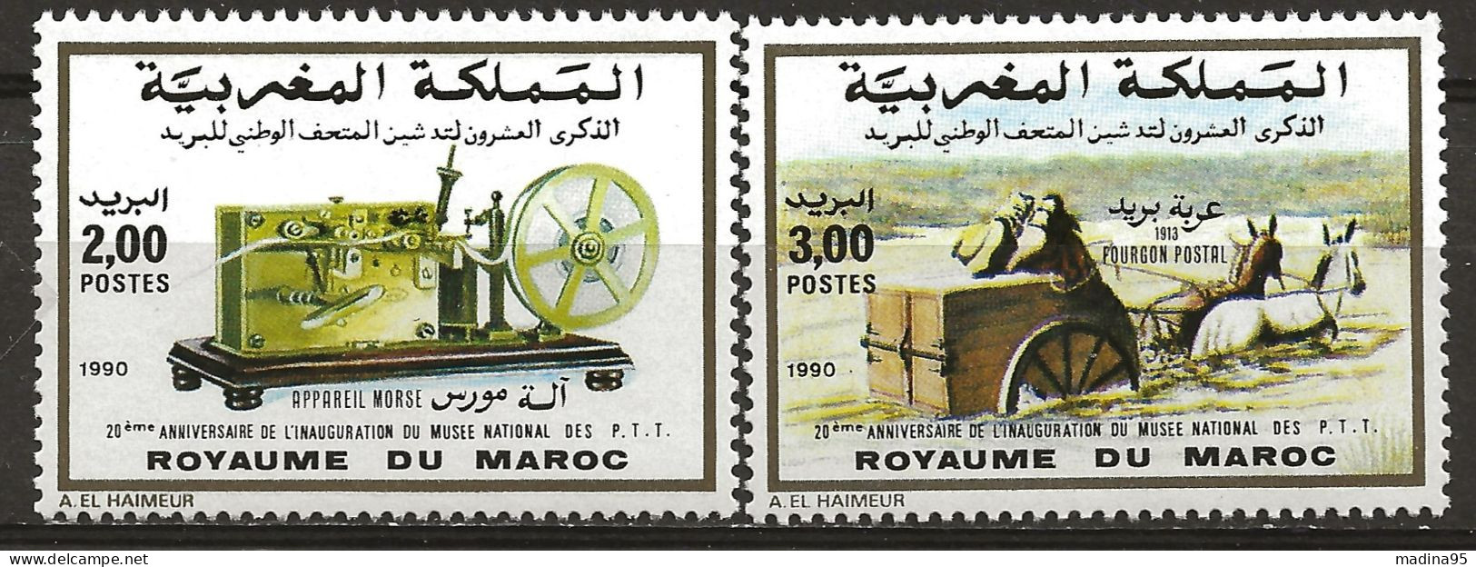 MAROC: **, N° YT 1092  Et 1093, TB - Marruecos (1956-...)