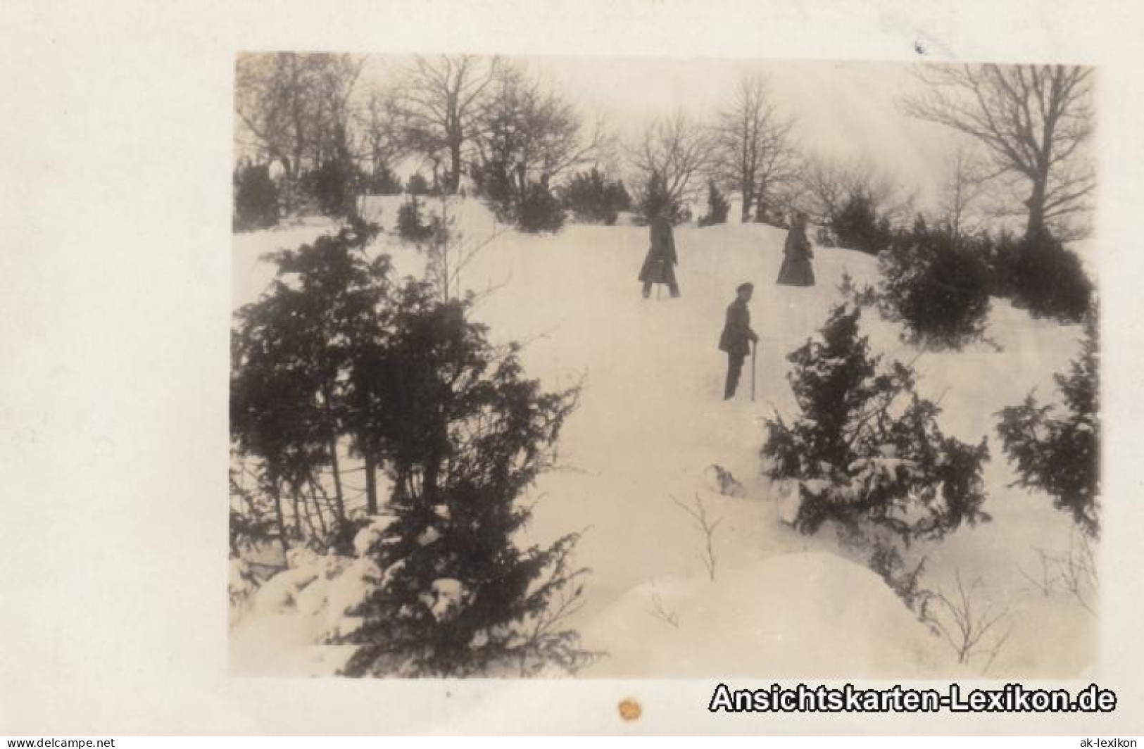 Postcard .Russland Soldaten Im Winter 1916  - Russia