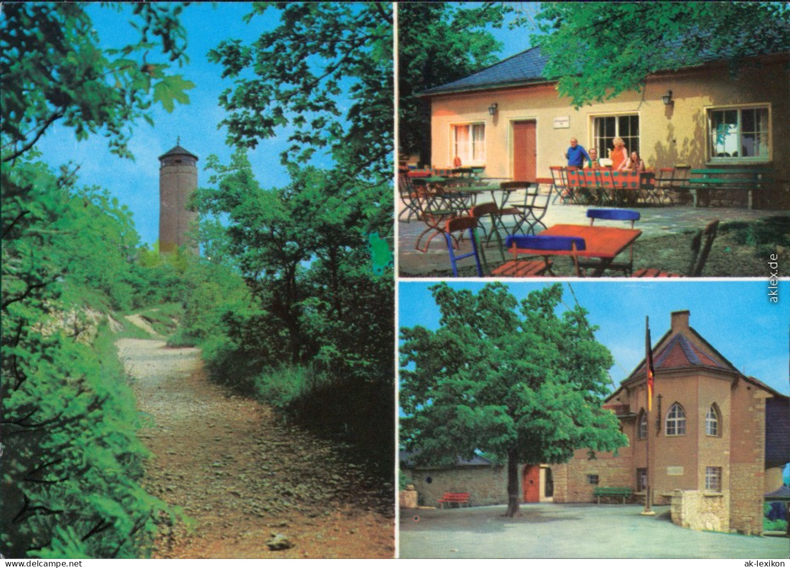 Jena Fuchsturm, Fuchsturmhaus Und Kirchberg-Klause 1981 - Jena