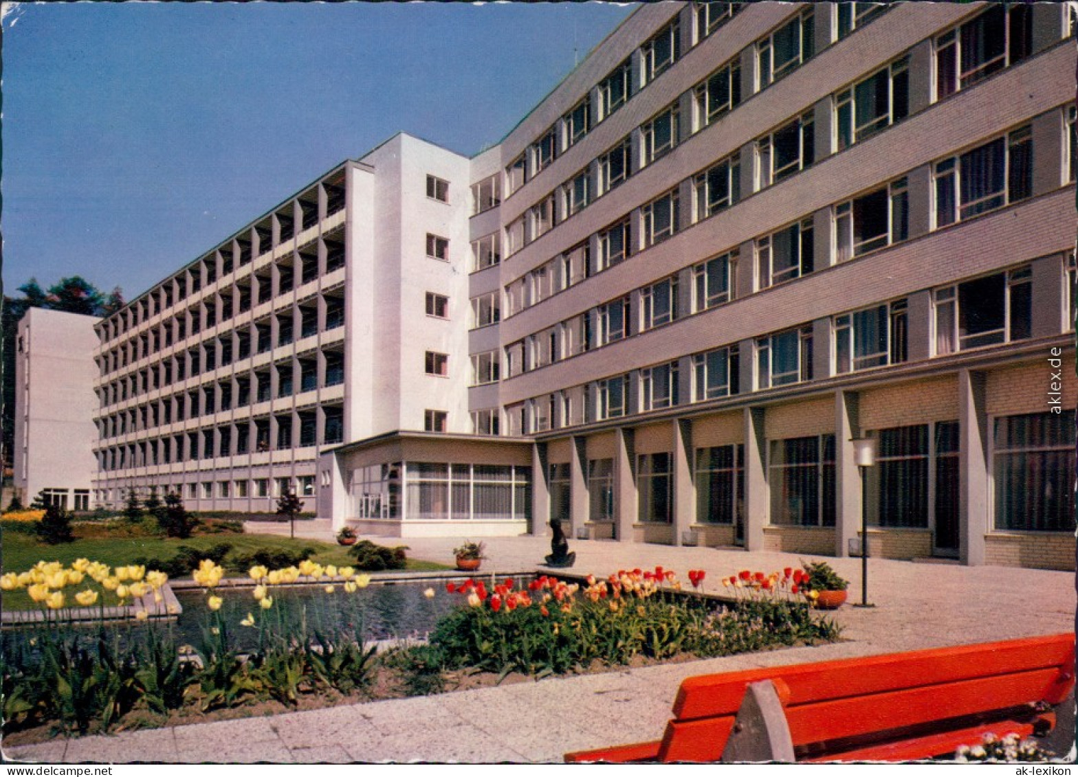 Ansichtskarte Bad Driburg Sanatorium Berlin BfA 1978 - Bad Driburg