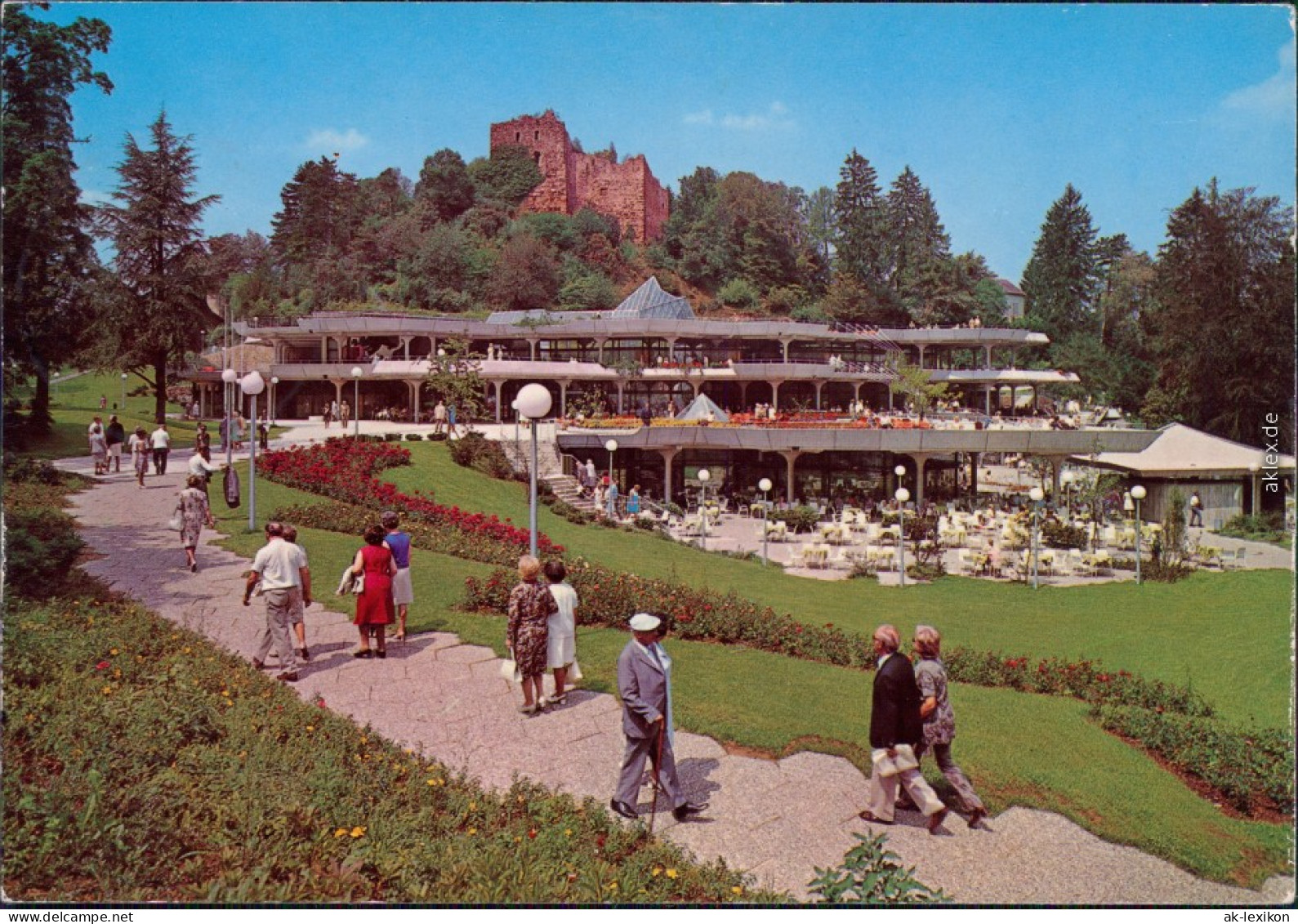 Badenweiler Kurhaus Ansichtskarte 1973 - Badenweiler