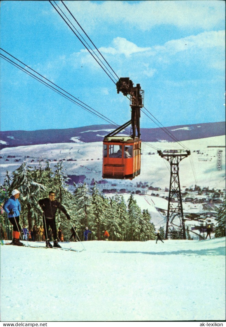 Oberwiesenthal Fichtelberg-Schwebebahn / Seilbahn 1979 - Oberwiesenthal