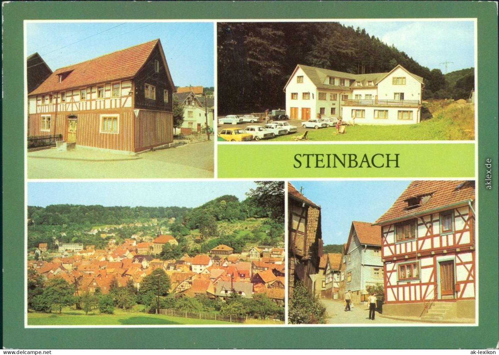 Steinbach Johanngeorgenstadt   VEB, Lohberg, Hintergasse 1984 - Johanngeorgenstadt