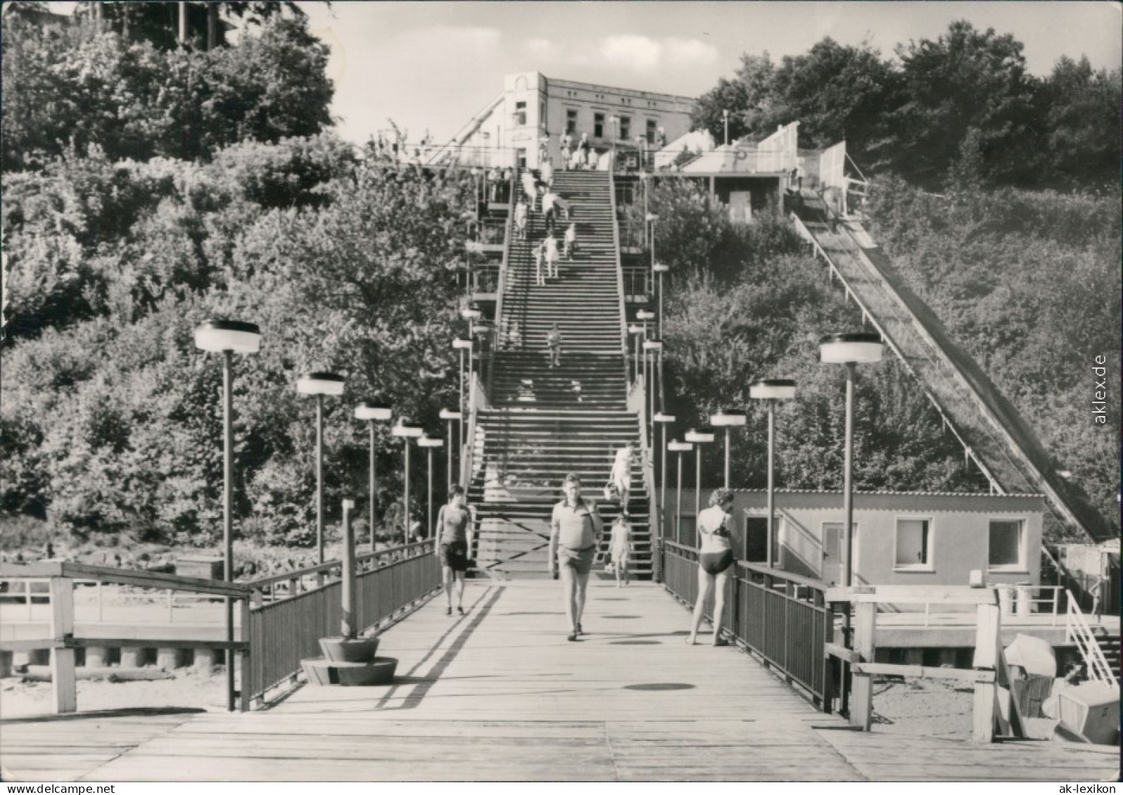 Ansichtskarte Ansichtskarte Sellin Treppe Zum Strand 1979 - Sellin