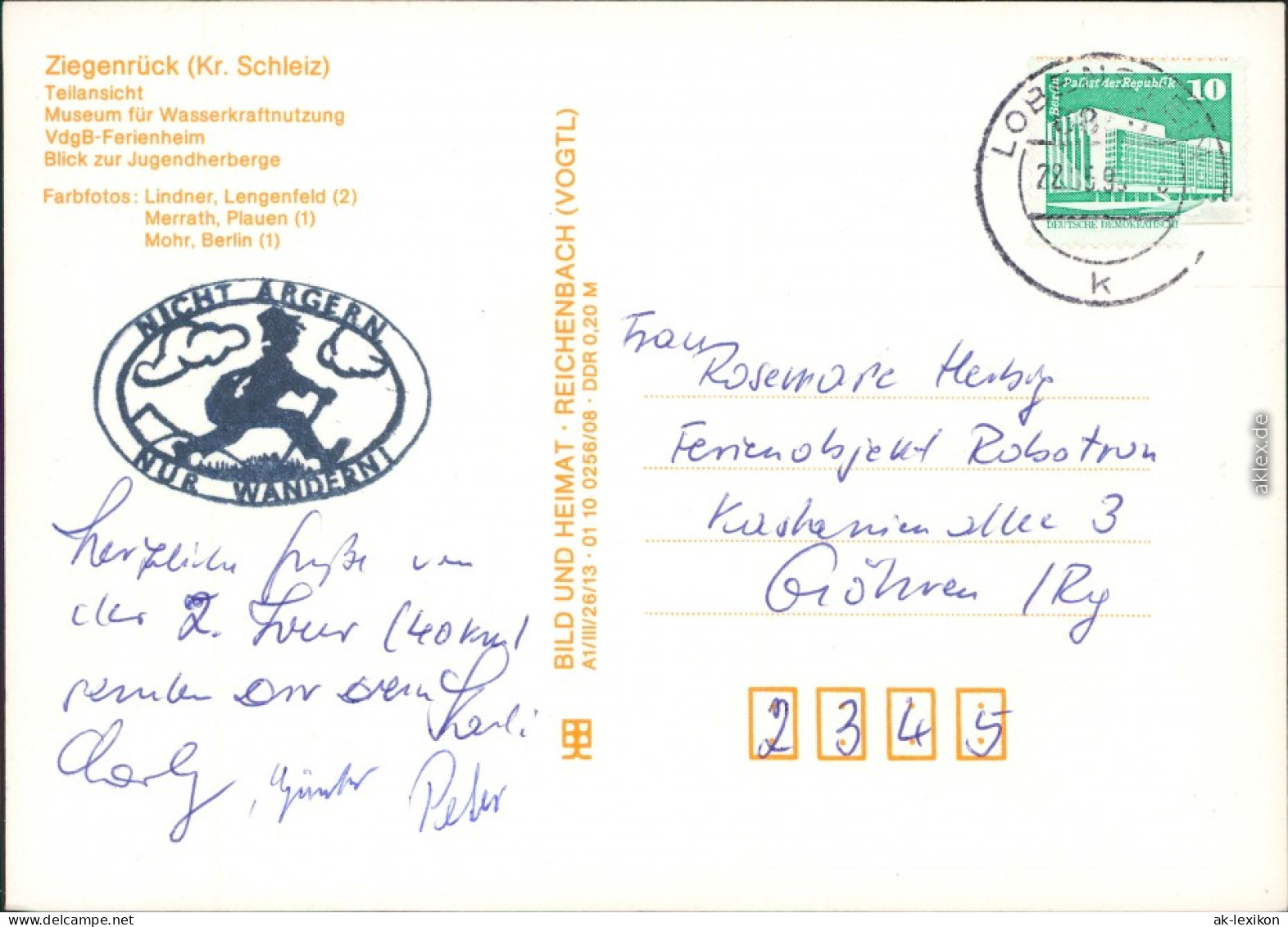 Ziegenrück Saale Museum Für Wasserkraftnutzung, VdgB-Ferienheim 1995 - Ziegenrück