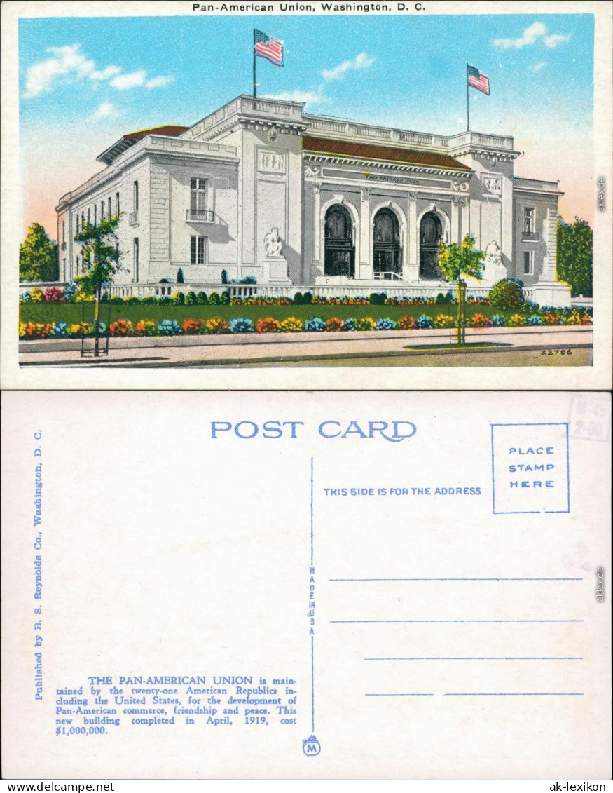 Washington D.C. Pan-American-Union/Organisation  Gebäude 1929 - Washington DC