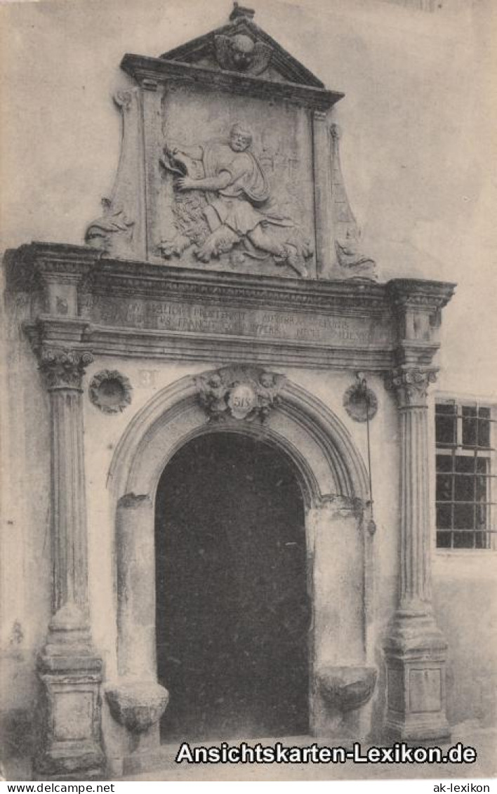 Ansichtskarte Meißen Portal Am Alten Brauhof 1925 - Meissen