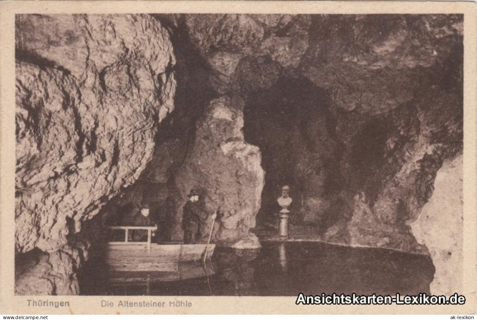 Ansichtskarte Altenstein-Bad Liebenstein Altensteiner Höhle 1926 - Bad Liebenstein