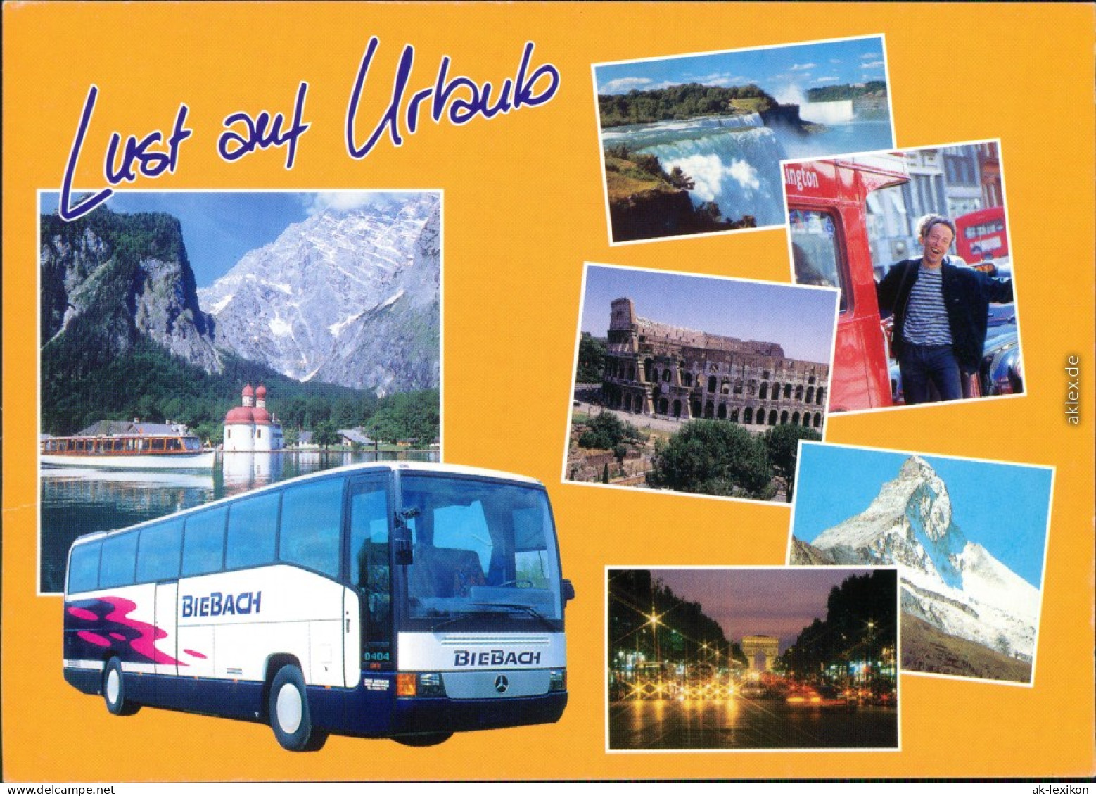 Ansichtskarte  Busreisen - Mit Vielen Motiven 1996 - Buses & Coaches