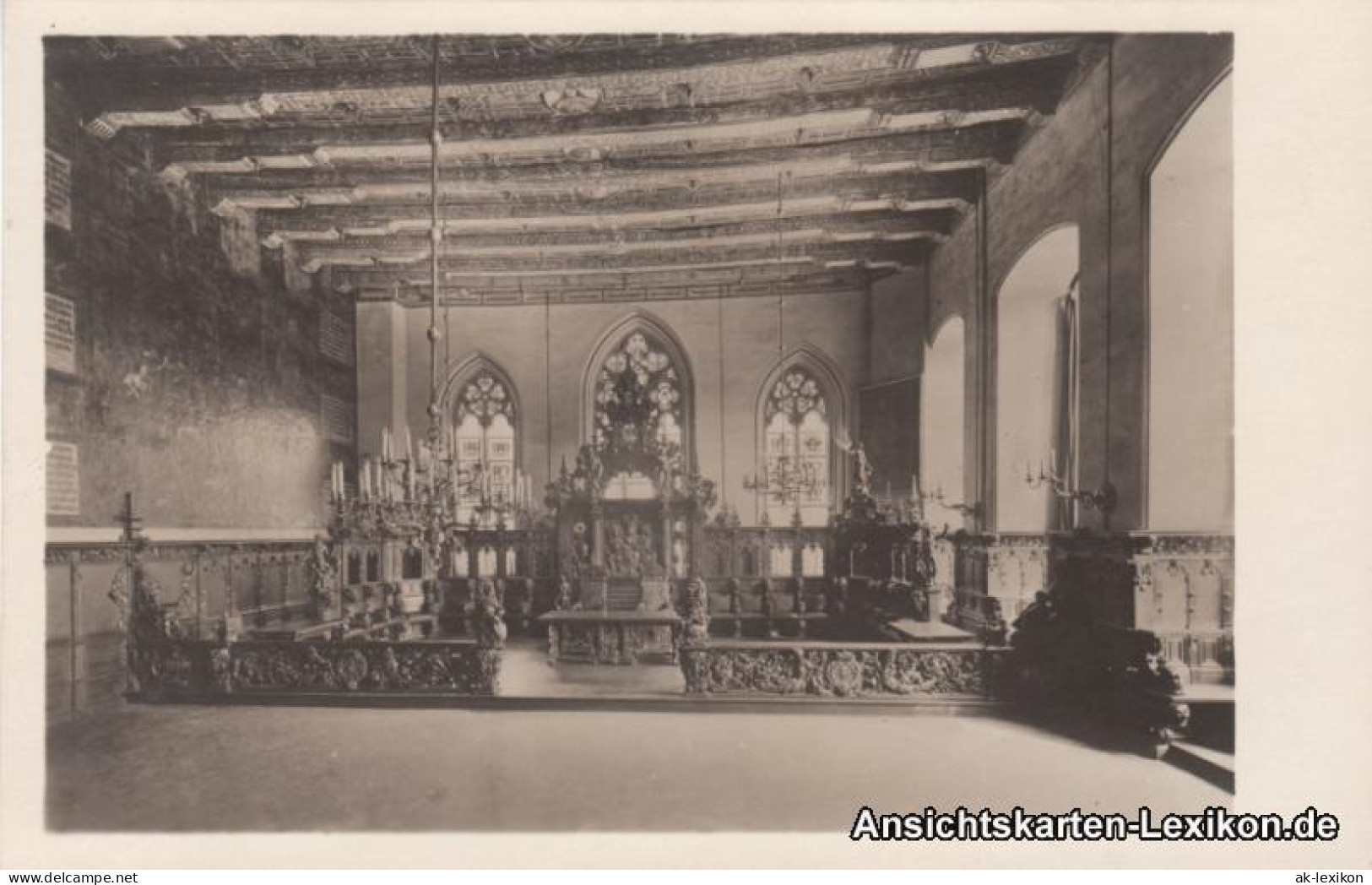 Bremen Altes Rathaus - Ratsgestühl In Der Oberen Halle - Foto AK 1930 - Bremen