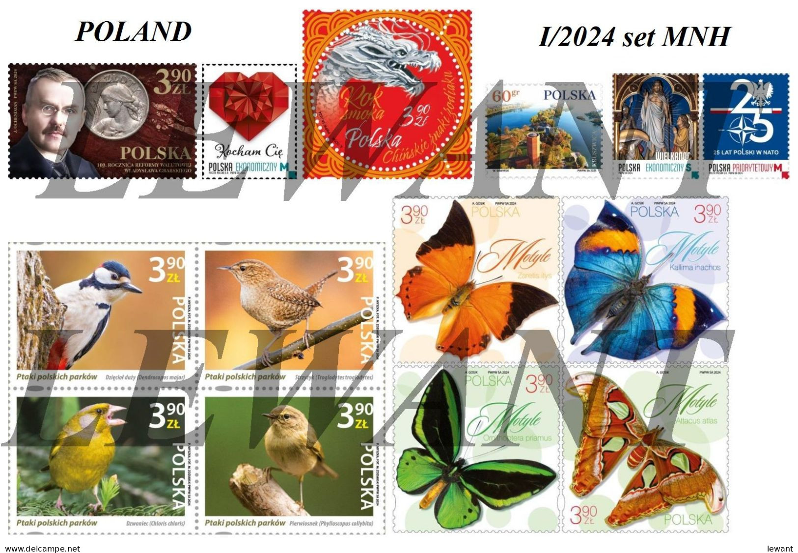 POLAND 2024 Set MNH I Quarter - Nuevos