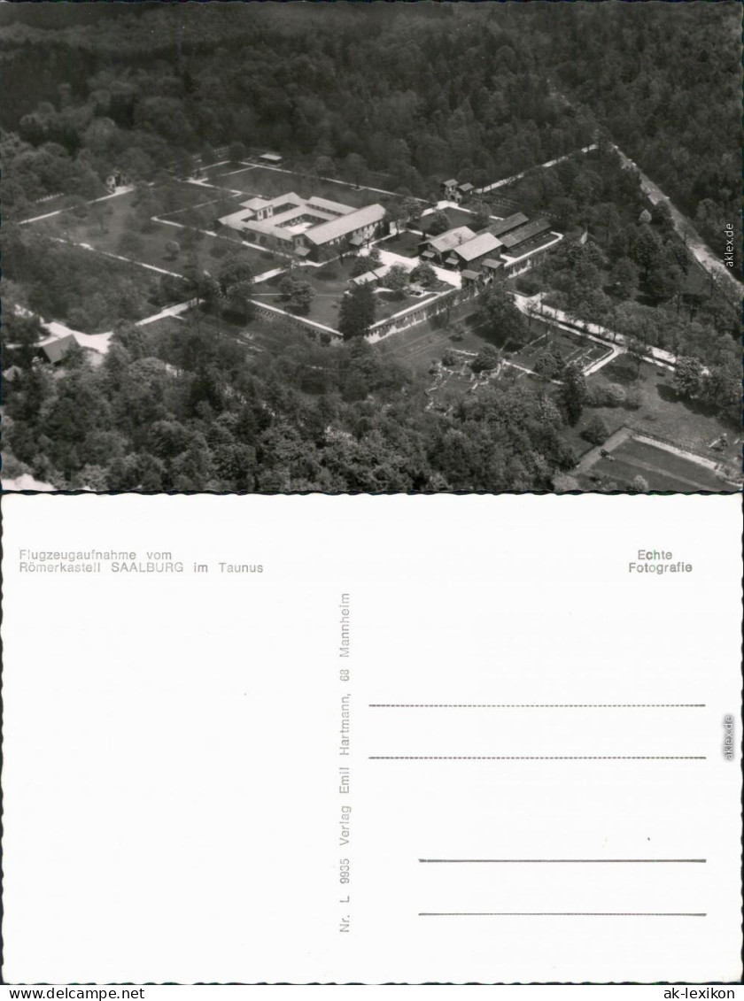 Ansichtskarte Bad Homburg Vor Der Höhe Luftbild Römerkastell 1964 - Bad Homburg