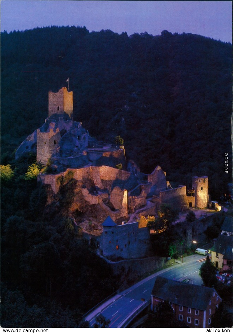 Ansichtskarte Manderscheid Niederburg 1990 - Manderscheid