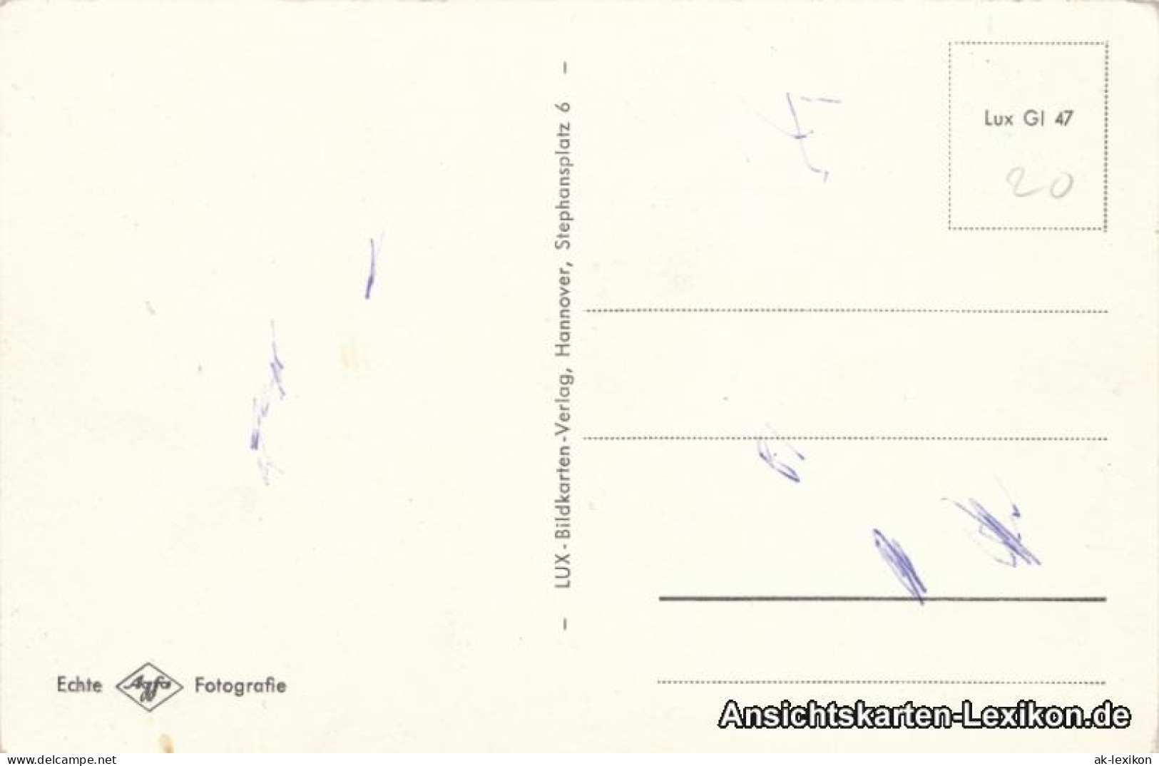 Ansichtskarte Goslar Gruß Aus... Landkarten Ansichtskarte 1955 - Goslar