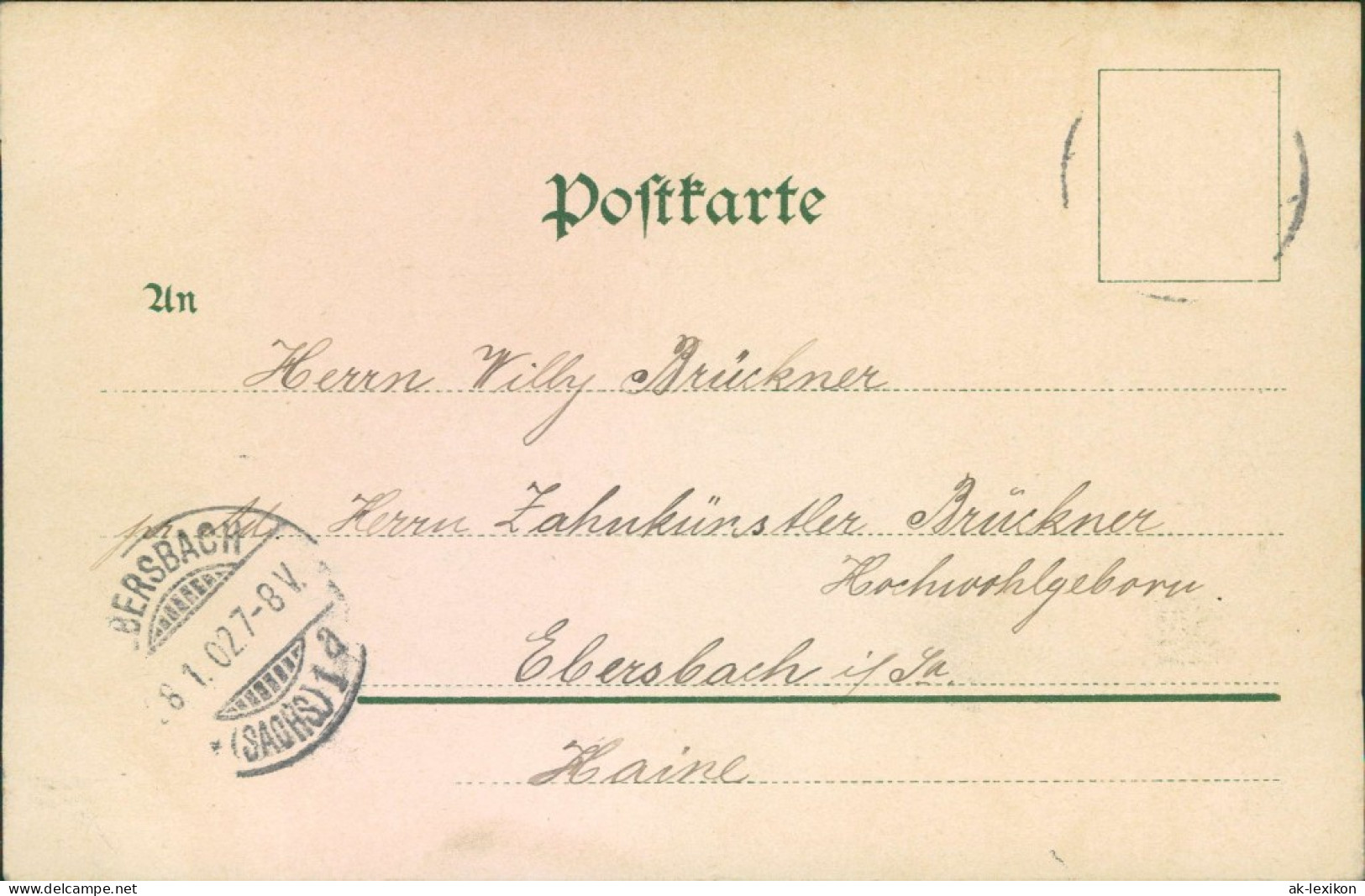 Ansichtskarte Löbau Straßenpartie Am Rathaus 1902  - Löbau