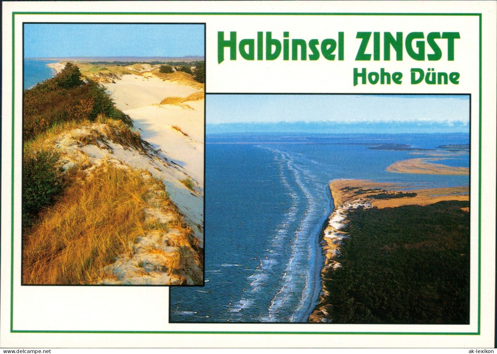 Ansichtskarte Zingst Hohe Düne Halbinsel 1990 - Zingst