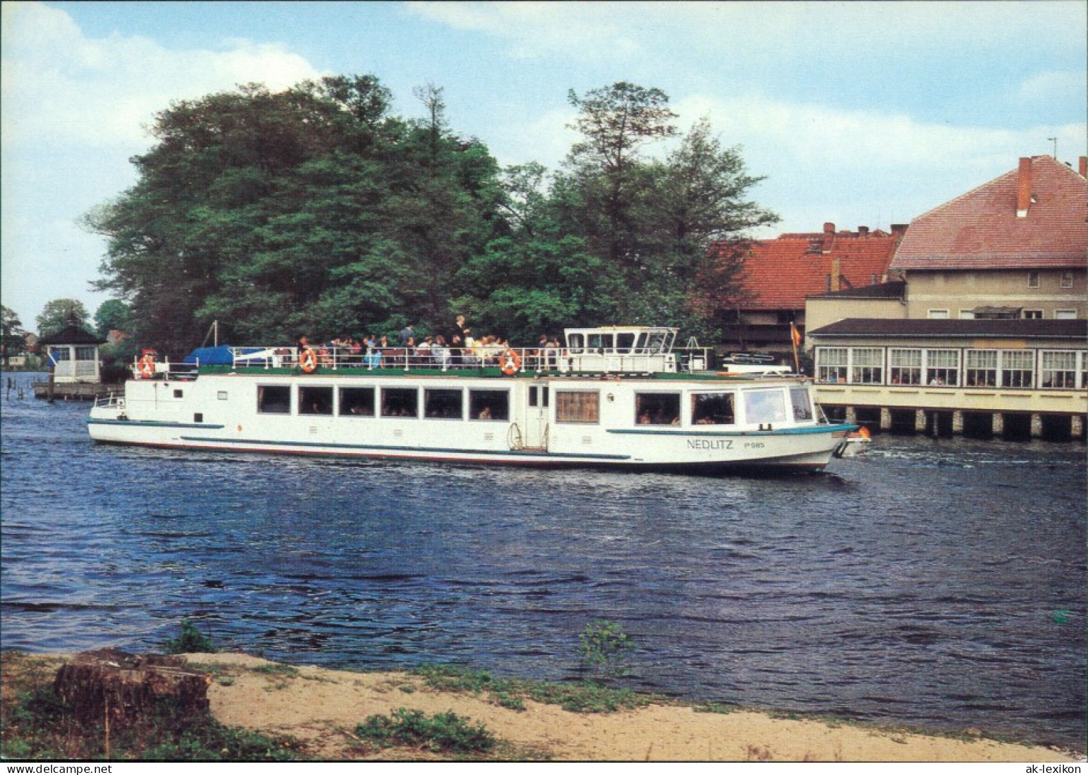 Ansichtskarte Potsdam Weiße Flotte Potsdam - Salonschiff Nedlitz 1990 - Potsdam