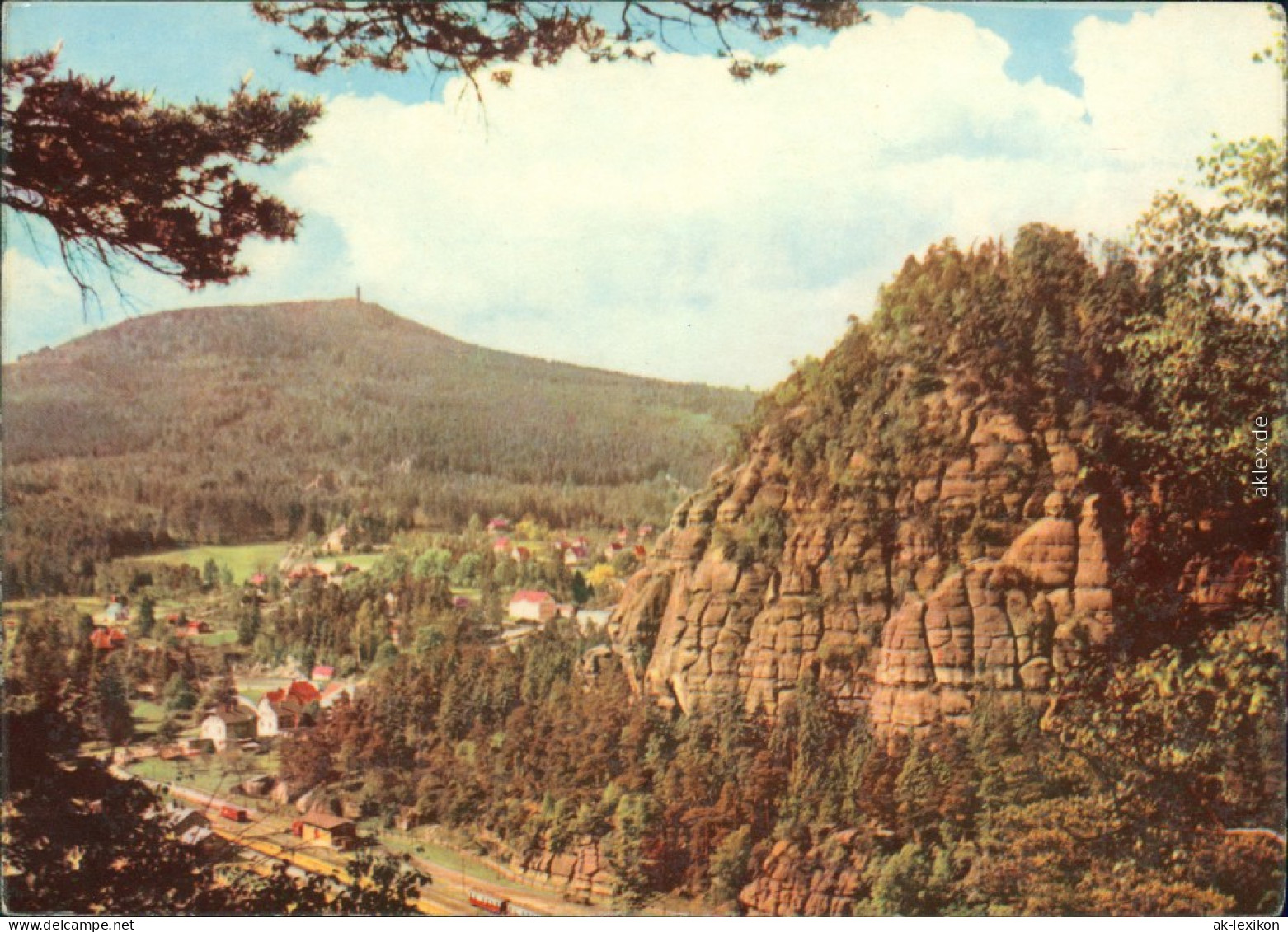 Ansichtskarte Oybin Berg Oybin Und Hochwald 1965 - Oybin