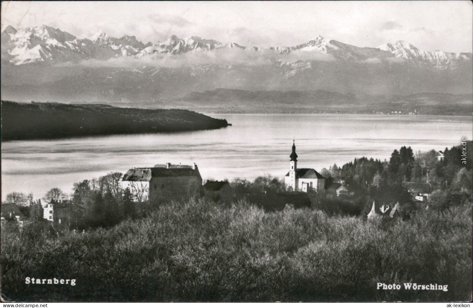 Ansichtskarte Starnberg Panorama-Ansichte, Starnberger See 1964  - Starnberg