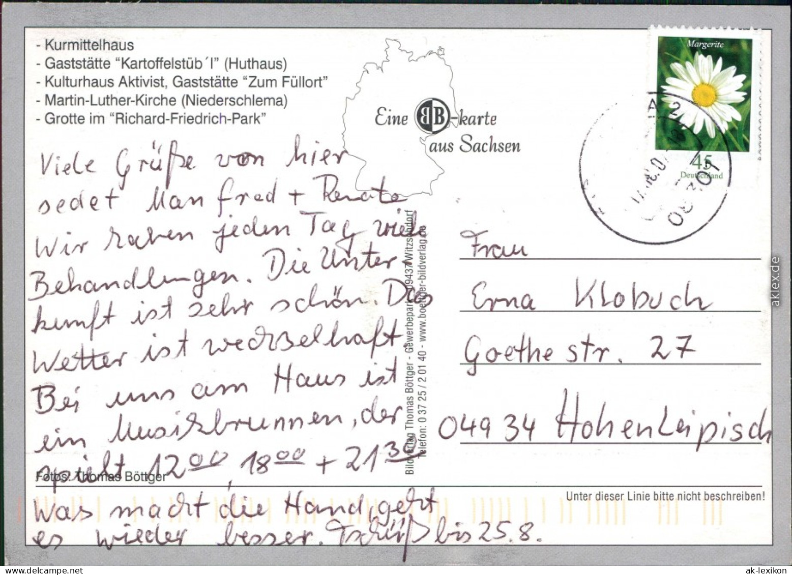Bad Schlema Kurmittelhaus, Gaststätte Kartoffelstüb'l (Huthaus),  2004 - Bad Schlema