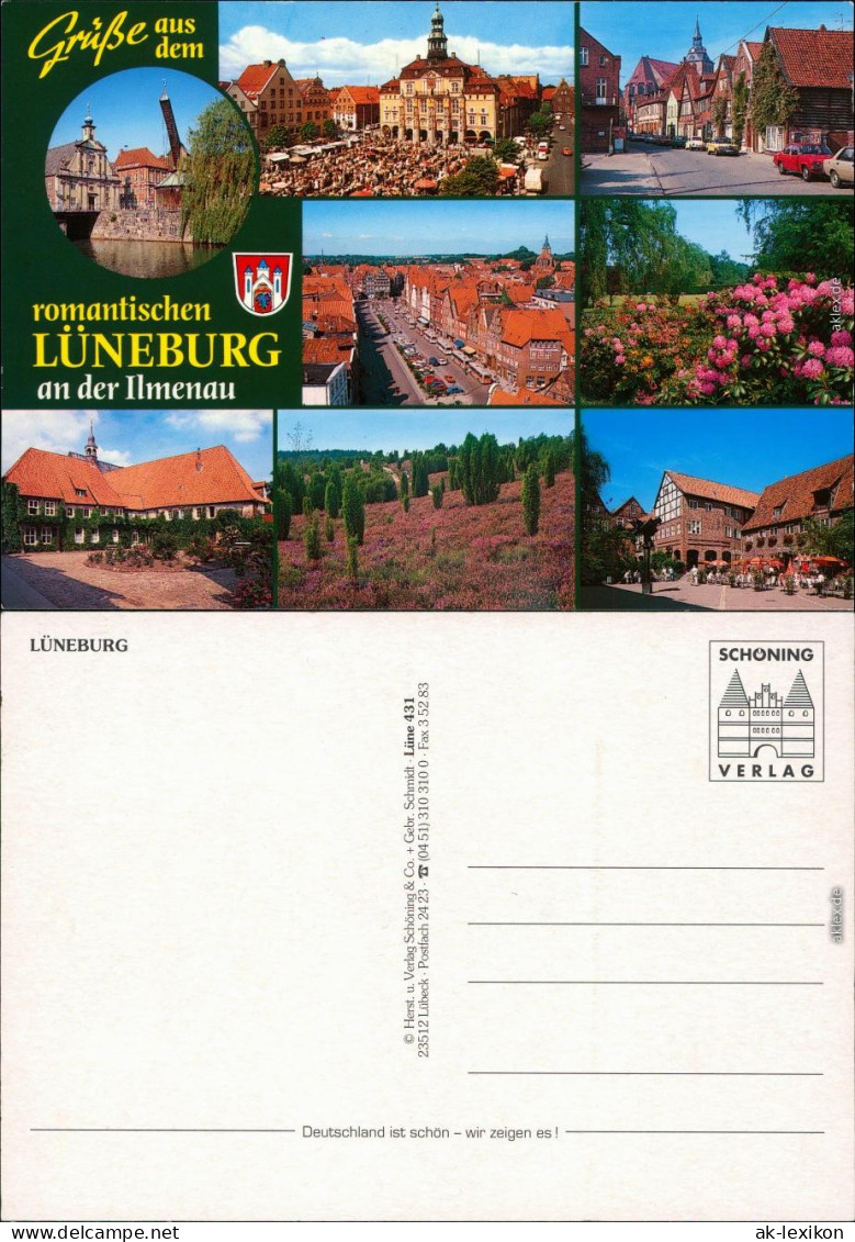 Lüneburg Rathaus - Marktplatz, Ortsmotive, Kirche, Park Uvm. 1999 - Lüneburg