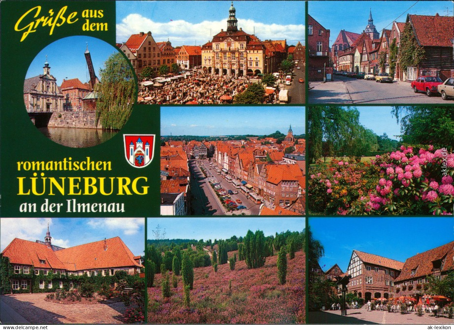 Lüneburg Rathaus - Marktplatz, Ortsmotive, Kirche, Park Uvm. 1999 - Lüneburg