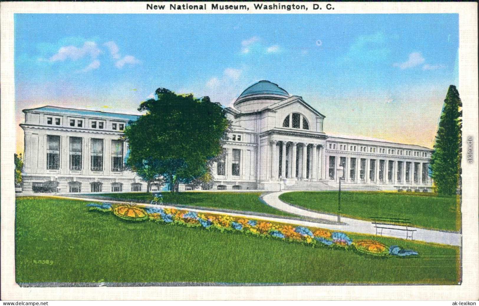 Washington D.C. New National Museum/Das Neue National Museum 1933 - Washington DC