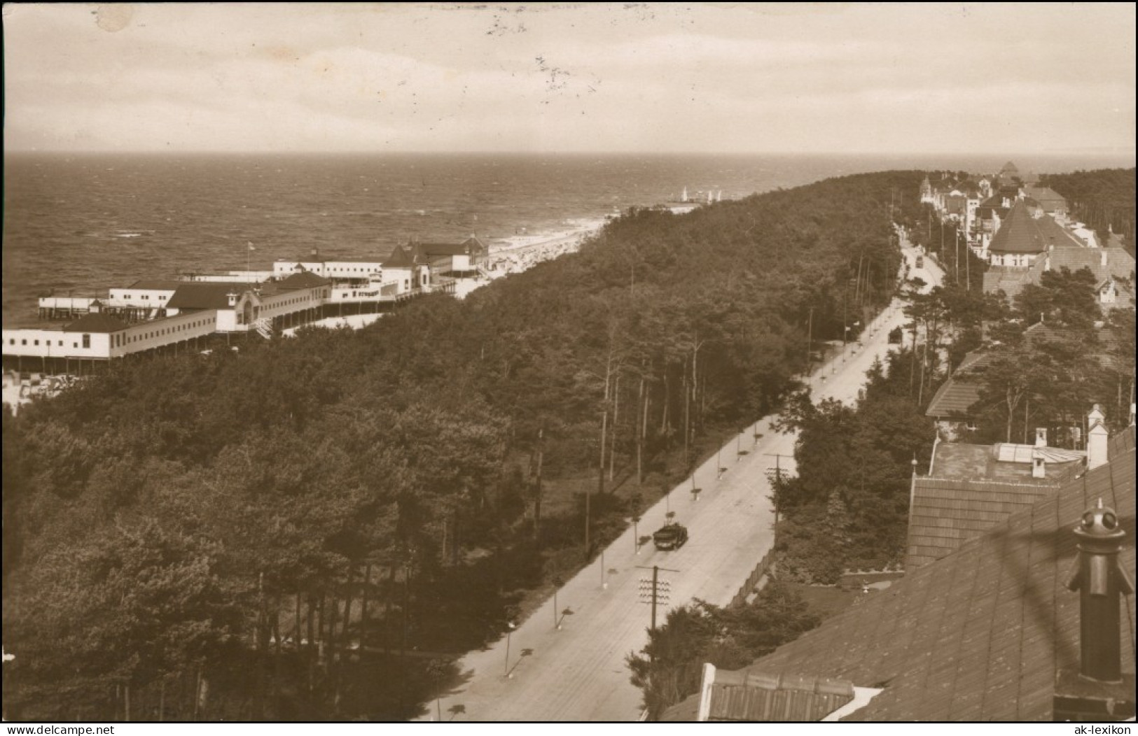 Ansichtskarte Brunshaupten-Kühlungsborn Partie Am Bülowweg 1926  - Kühlungsborn