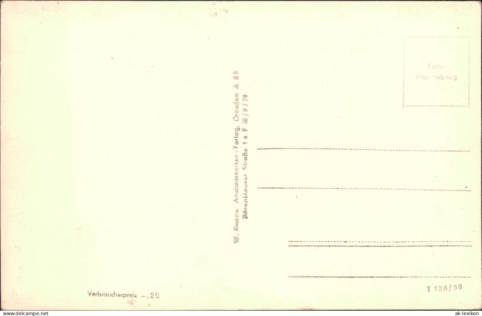 Bärenfels (Erzgebirge)-Altenberg (Erzgebirge) Glockenturm/spiel 1958 - Altenberg