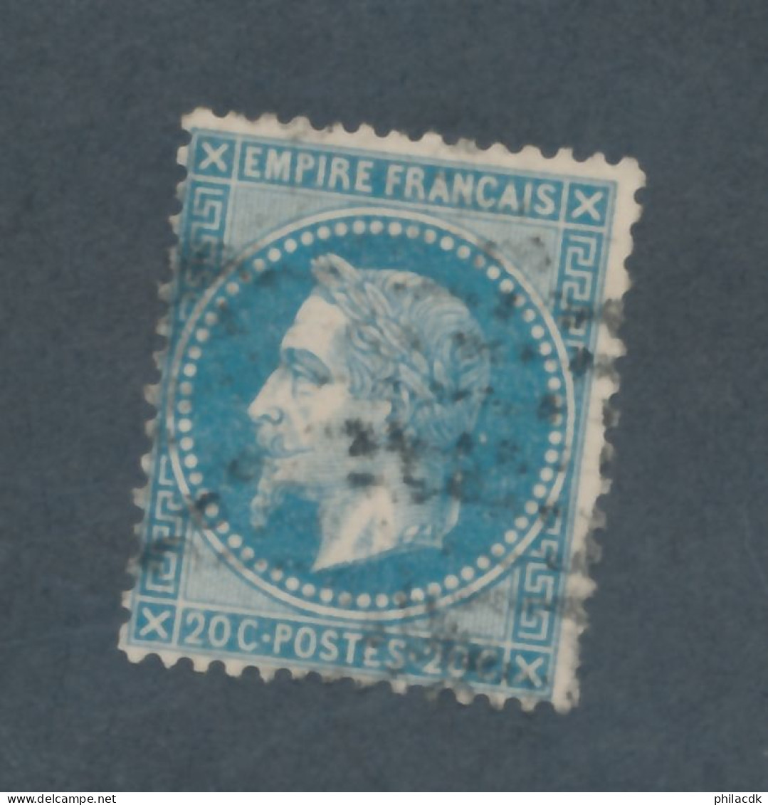 FRANCE - N° 29B OBLITERE AVEC ETOILE DE PARIS -  1868 - 1863-1870 Napoléon III. Laure