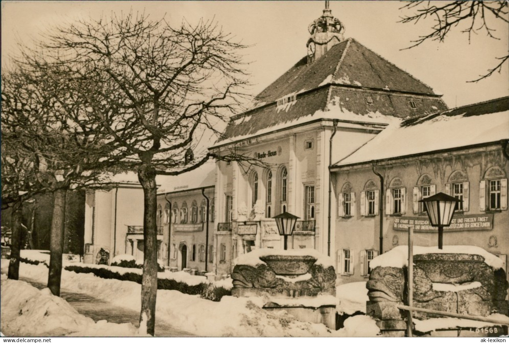 Ansichtskarte Bad Elster Badehaus G1958 - Bad Elster