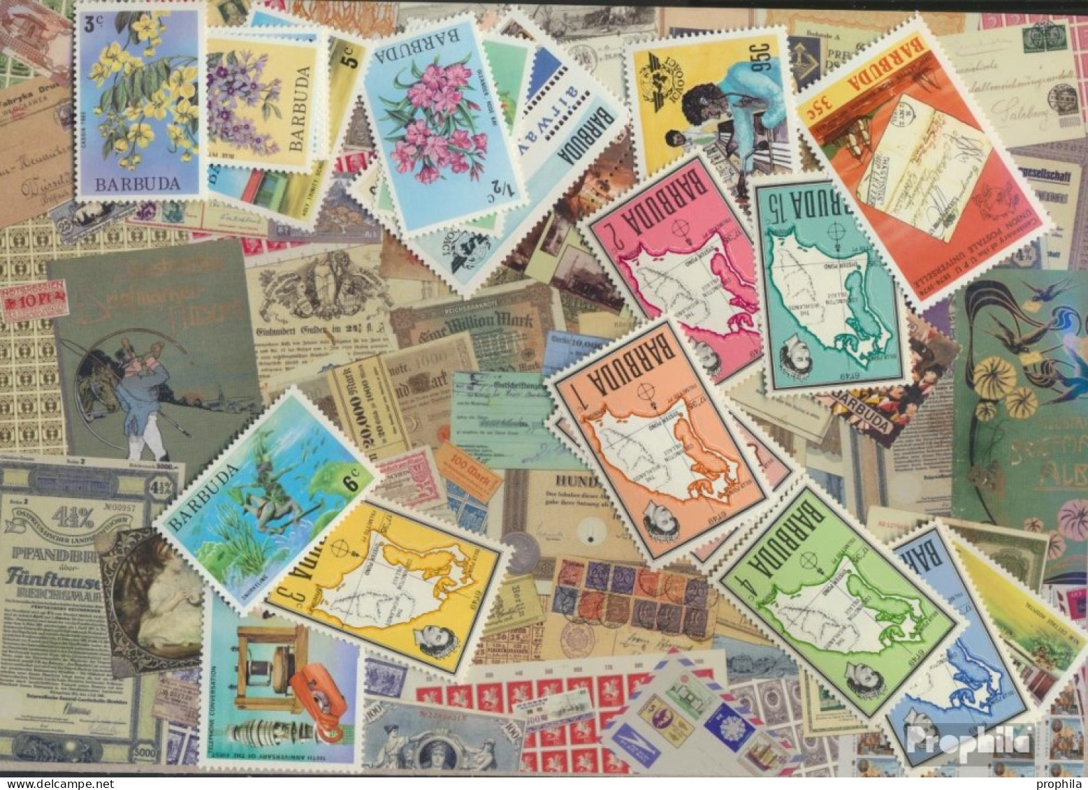 Barbuda Briefmarken-25 Verschiedene Marken - Antigua En Barbuda (1981-...)