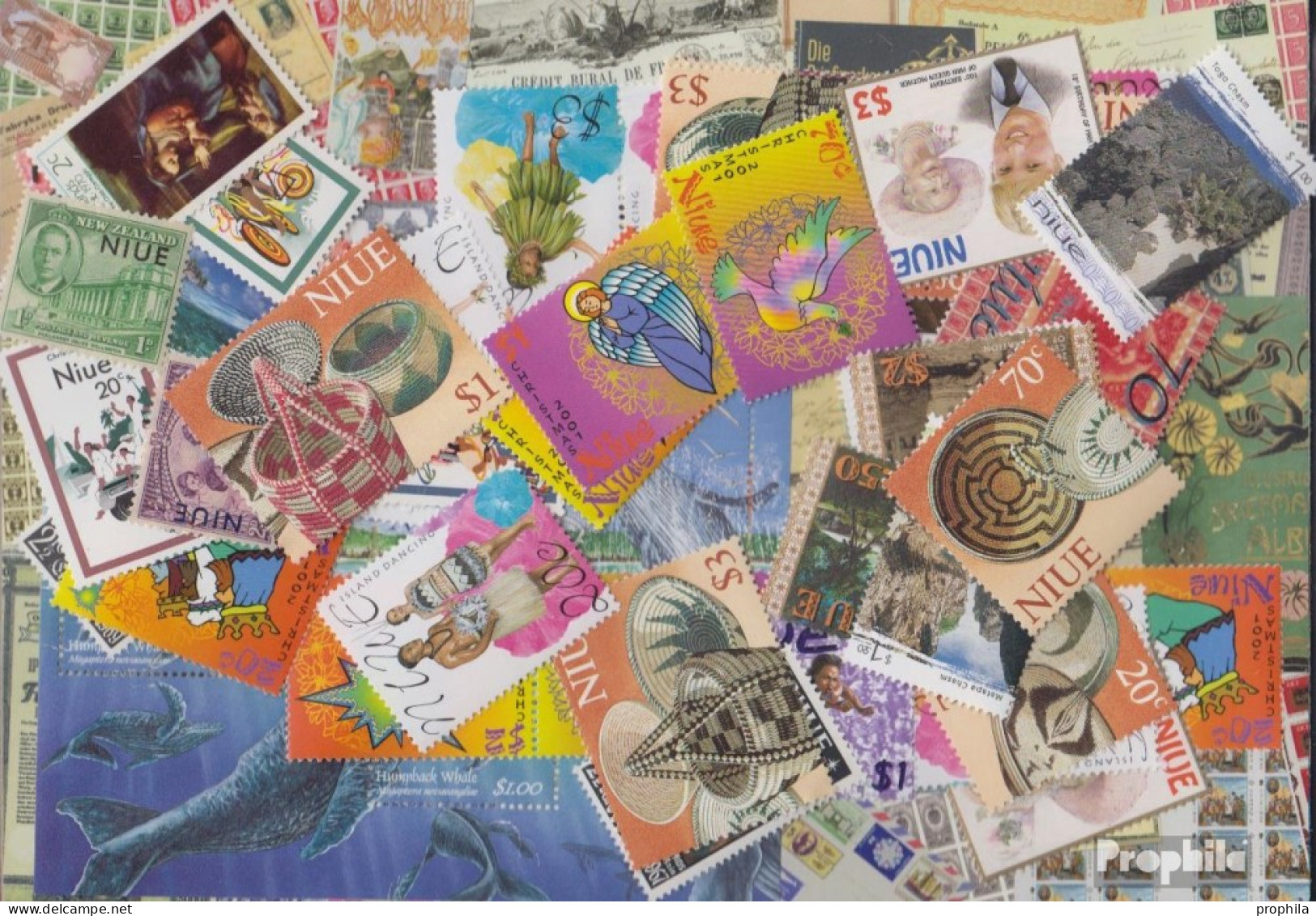 Niue Briefmarken-50 Verschiedene Marken - Niue