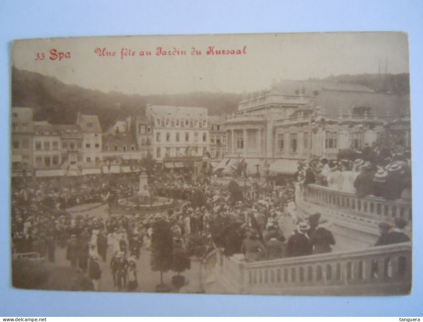 Spa Une Fête Au Jardin Du Kursaal Circulée 1914  (701) - Spa