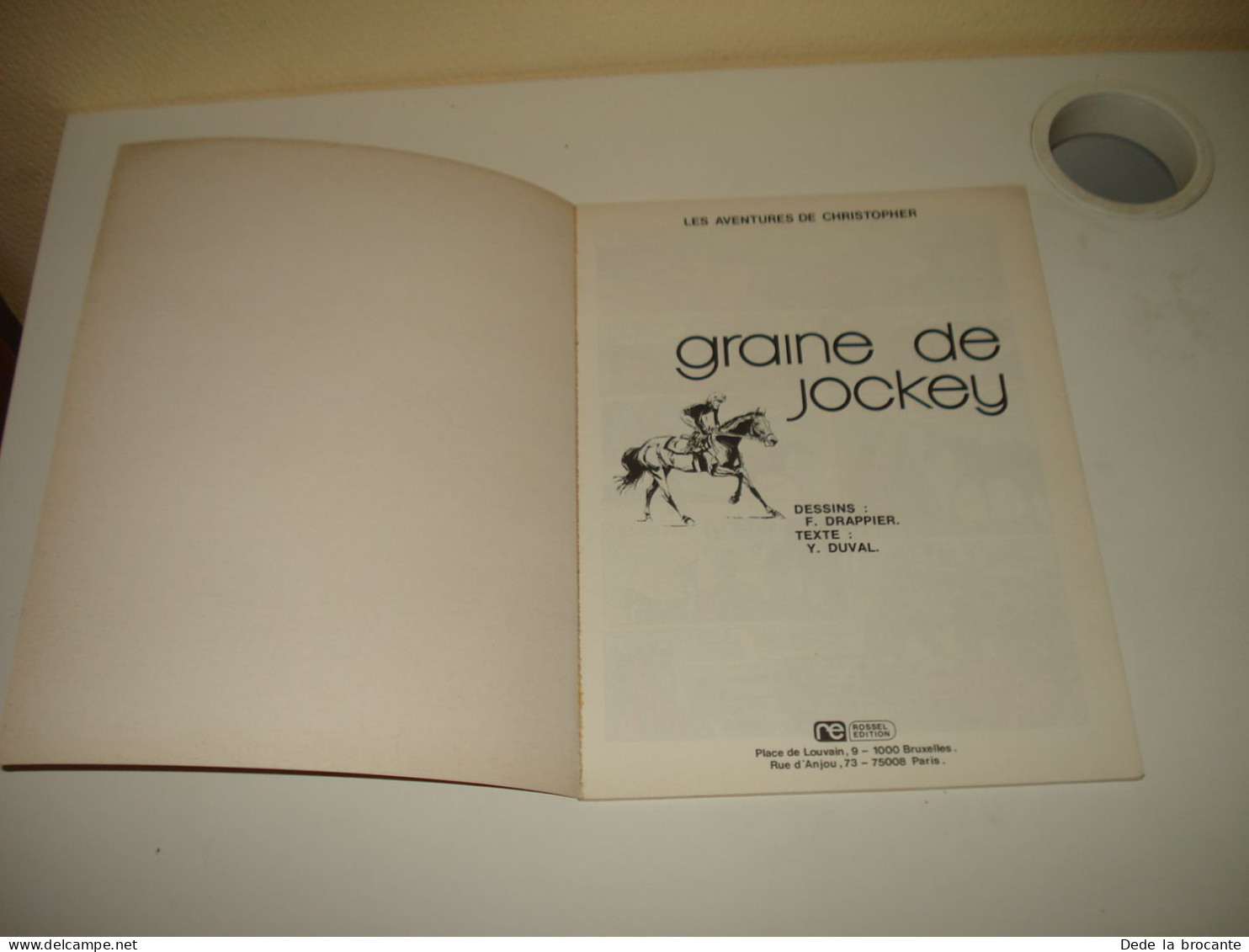 C54 / Les Aventures De Christopher " Graine De Jockey " - EO De 1973 - Etat Neuf - Autres & Non Classés