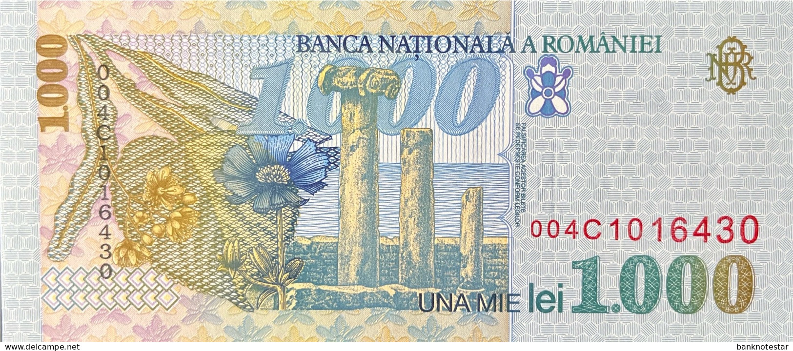 Romania 1.000 Lei, P-106 (1998) - UNC - Roemenië