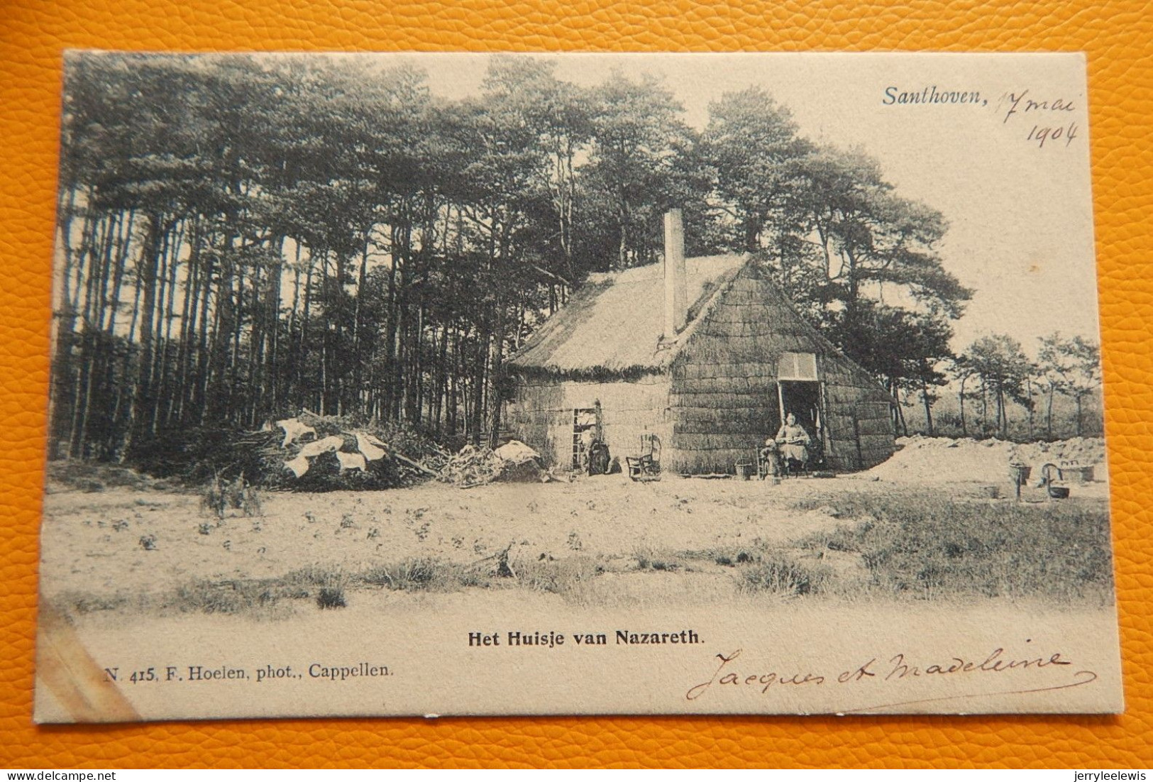 ZANDHOVEN  -  SANTHOVEN  -  Het Huisje Van Nazareth  -  1904 - Zandhoven