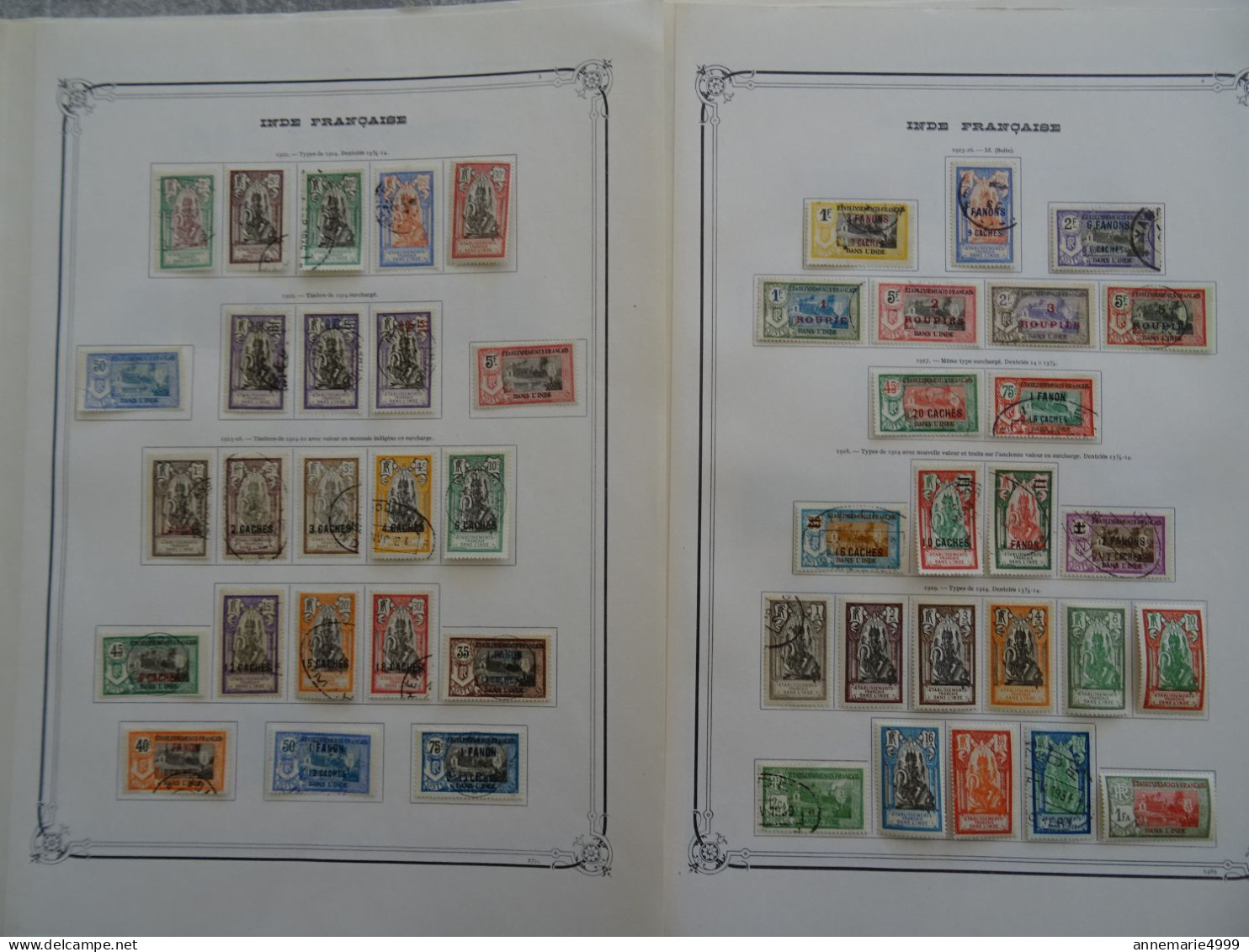 France Colonies  INDE La Plupart Neufs Cote 1000 €uros - Unused Stamps