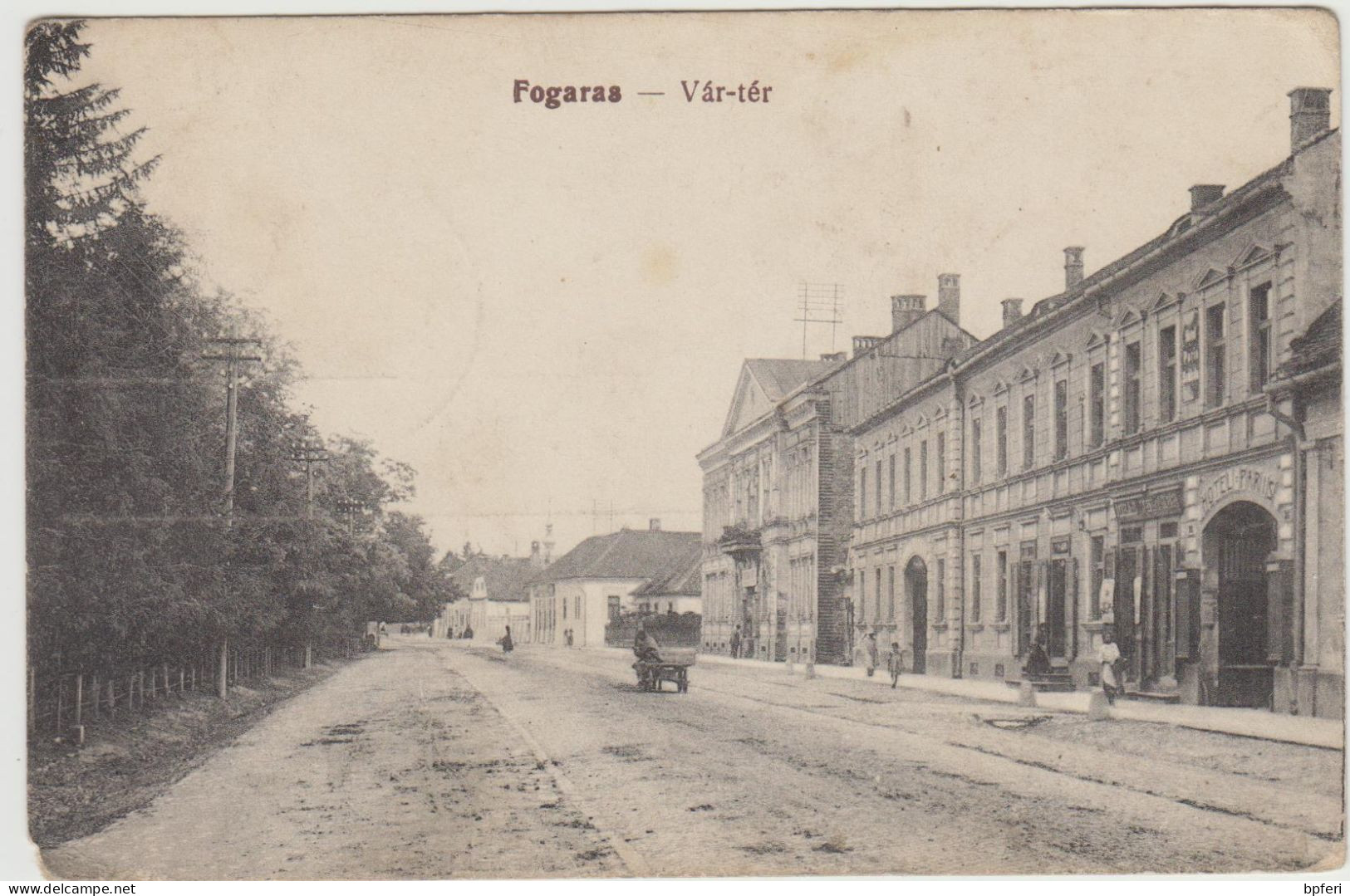 Romania. Austro - Hungary. Fogaras Vár-tér. - Romania