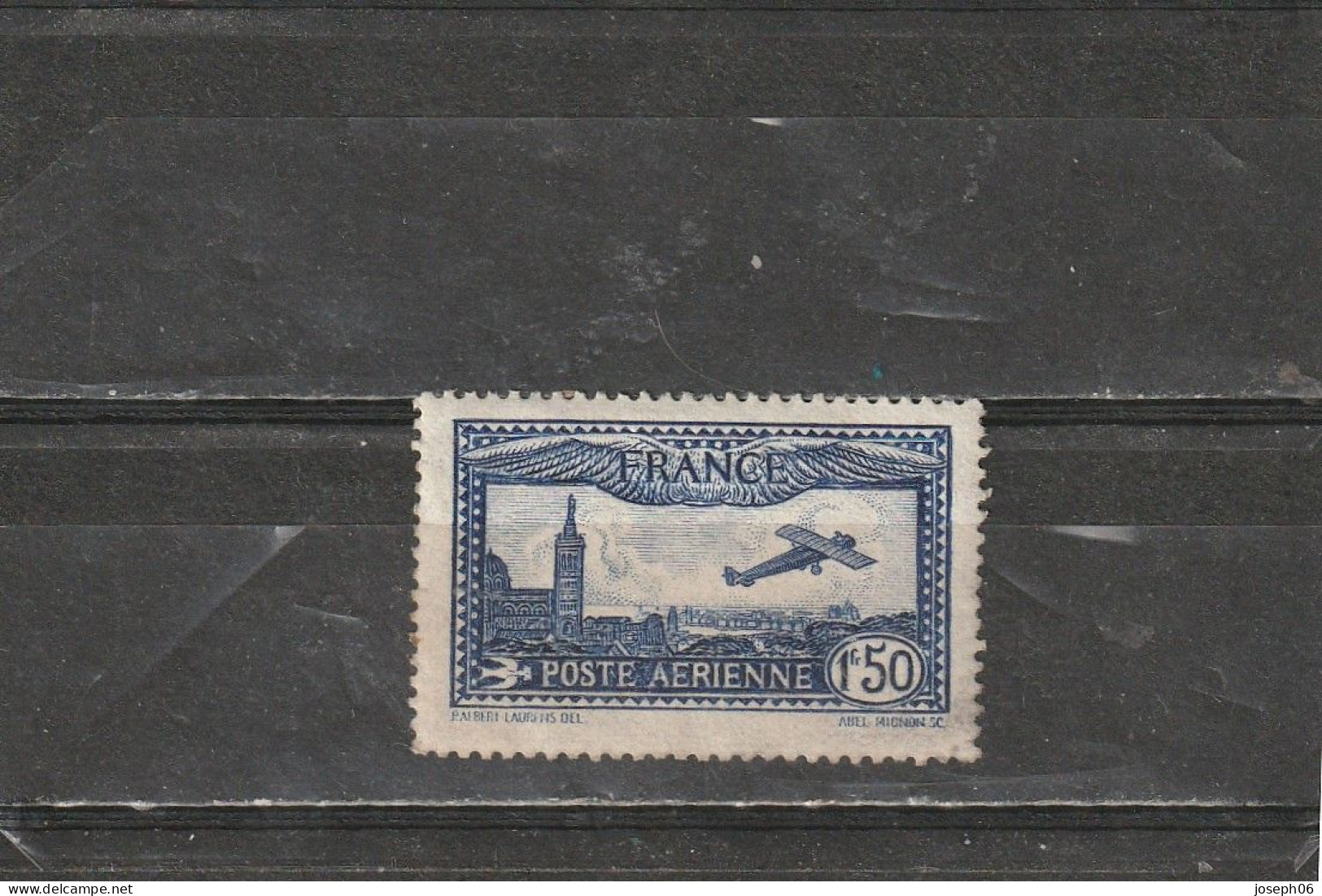 FRANCE  1930  Poste  Aérienne  Y.T. N° 6  NEUF*  Charnière - 1927-1959 Postfris