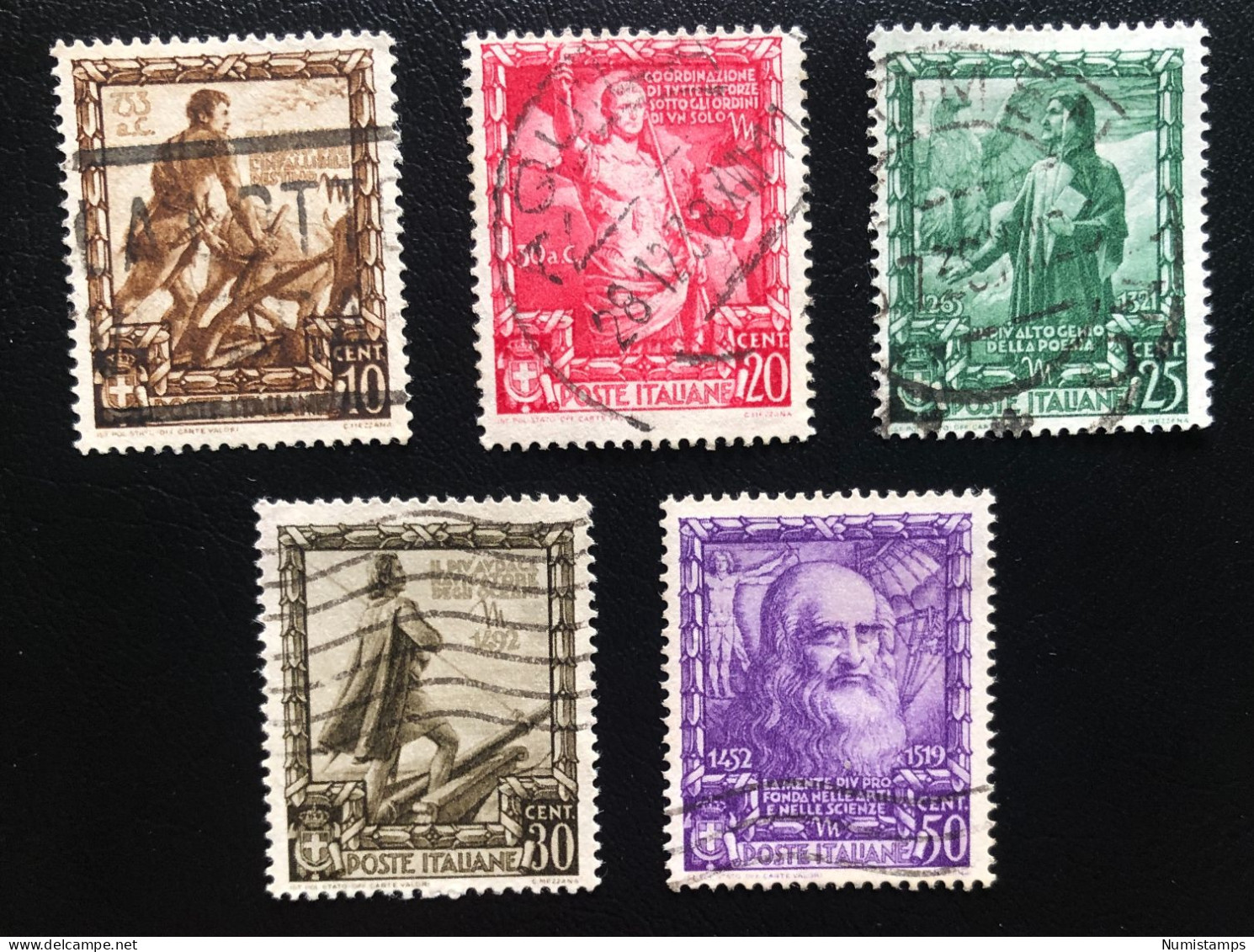 1938 - Proclamation Of The Empire (Series) - ITALY STAMPS - Afgestempeld