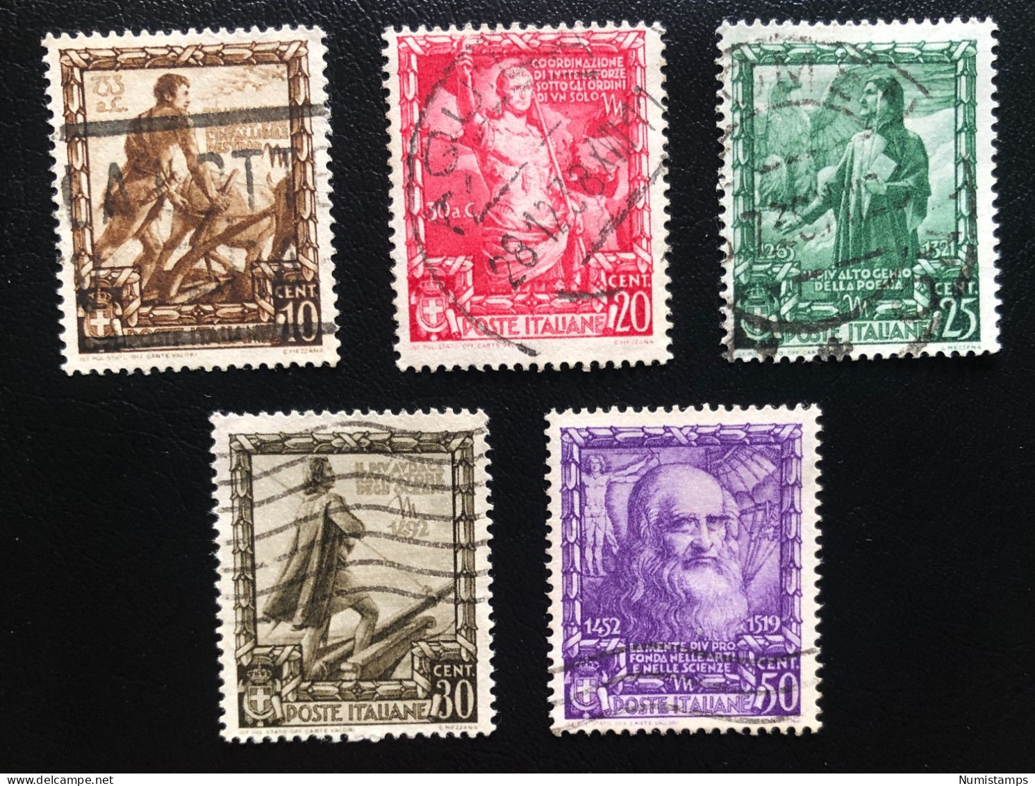 1938 - Proclamation Of The Empire (Series) - ITALY STAMPS - Used