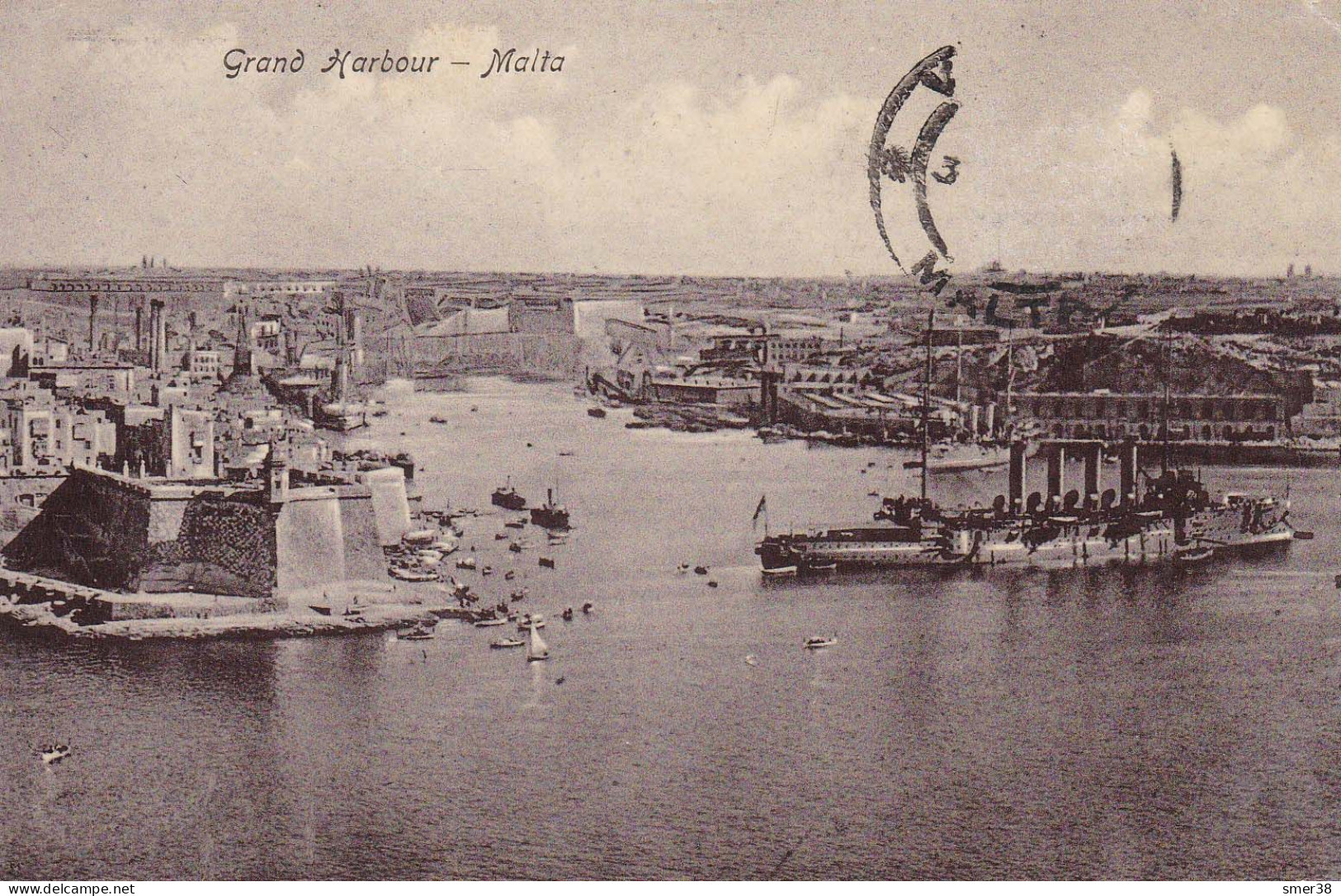 Malte - Grand Harbour  - Cpa - Malta