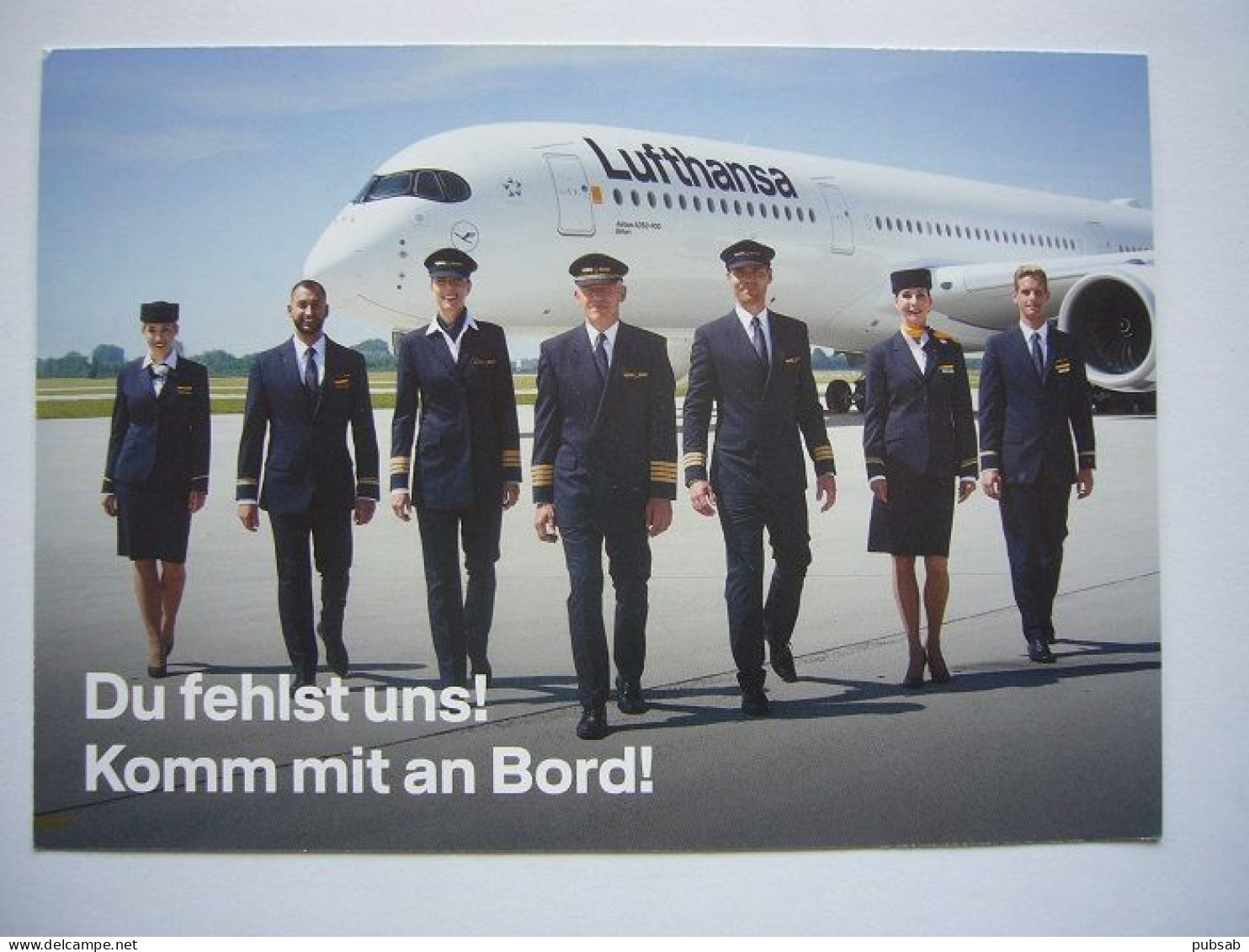 Avion / Airplane / LUFTHANSA / Airbus A350-900 / Crew / Airline Issue - 1946-....: Ere Moderne