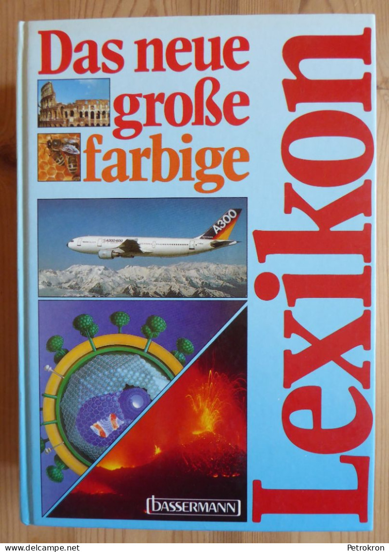 Bassermann: Das Neue Große Farbige Lexikon Retro 1989 Sehr Gut Erhalten! - Lexika