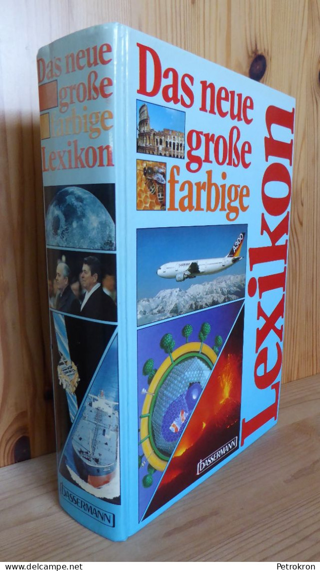 Bassermann: Das Neue Große Farbige Lexikon Retro 1989 Sehr Gut Erhalten! - Glossaries